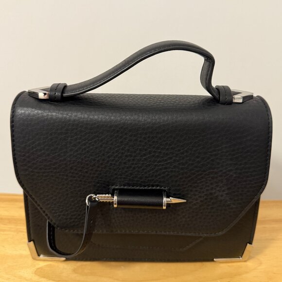 Mackage Keeley Leather Crossbody in black - Picture 1 of 10